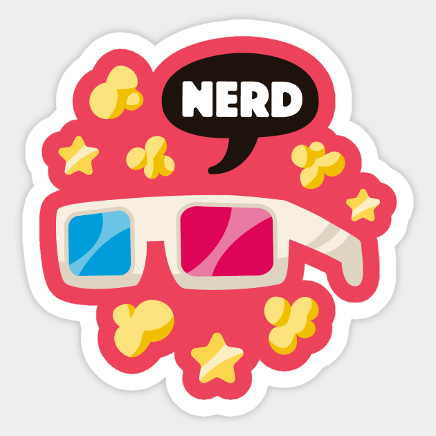 Movie Nerd Sticker by Fenomeno